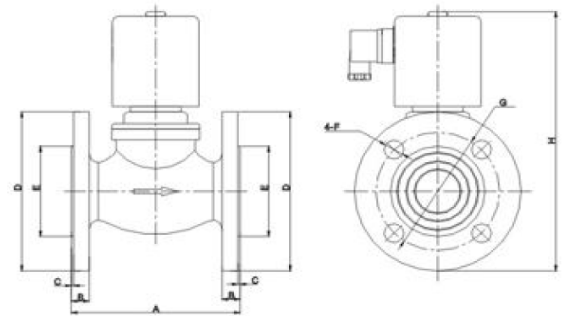 Клапан электромагнитный Н.З. SMART SL7555F - 3